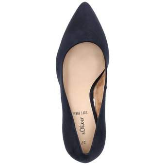 s.Oliver Pumps in blau