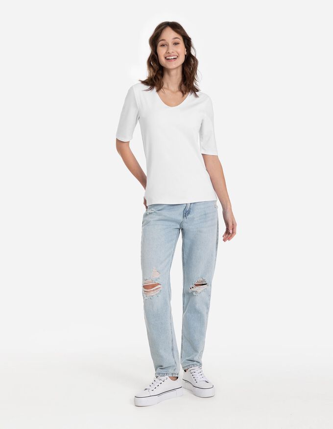 T-Shirt - Modal-Anteil