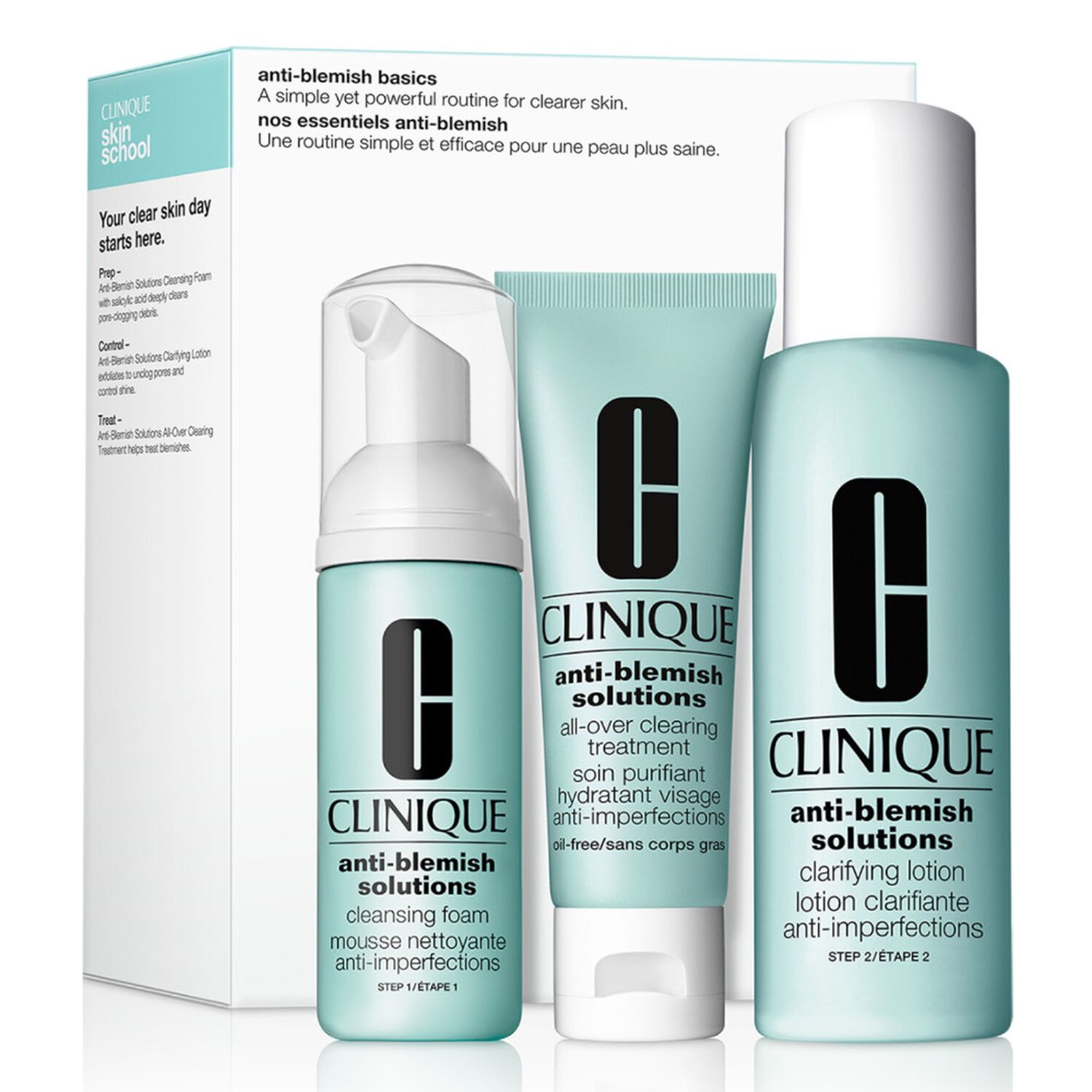 Clinique Anti-Blemish Solutions Kit S.O.S Anti-Imperfections - 3 Soins