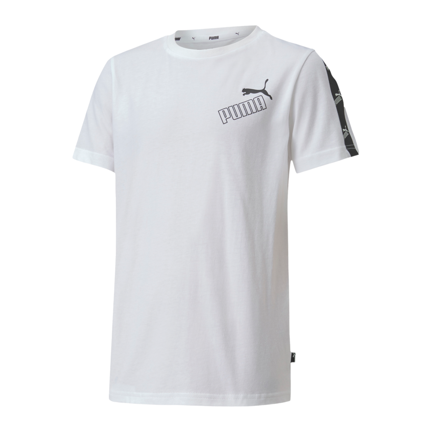 PUMA Amplified T-Shirt Kids Weiss F02