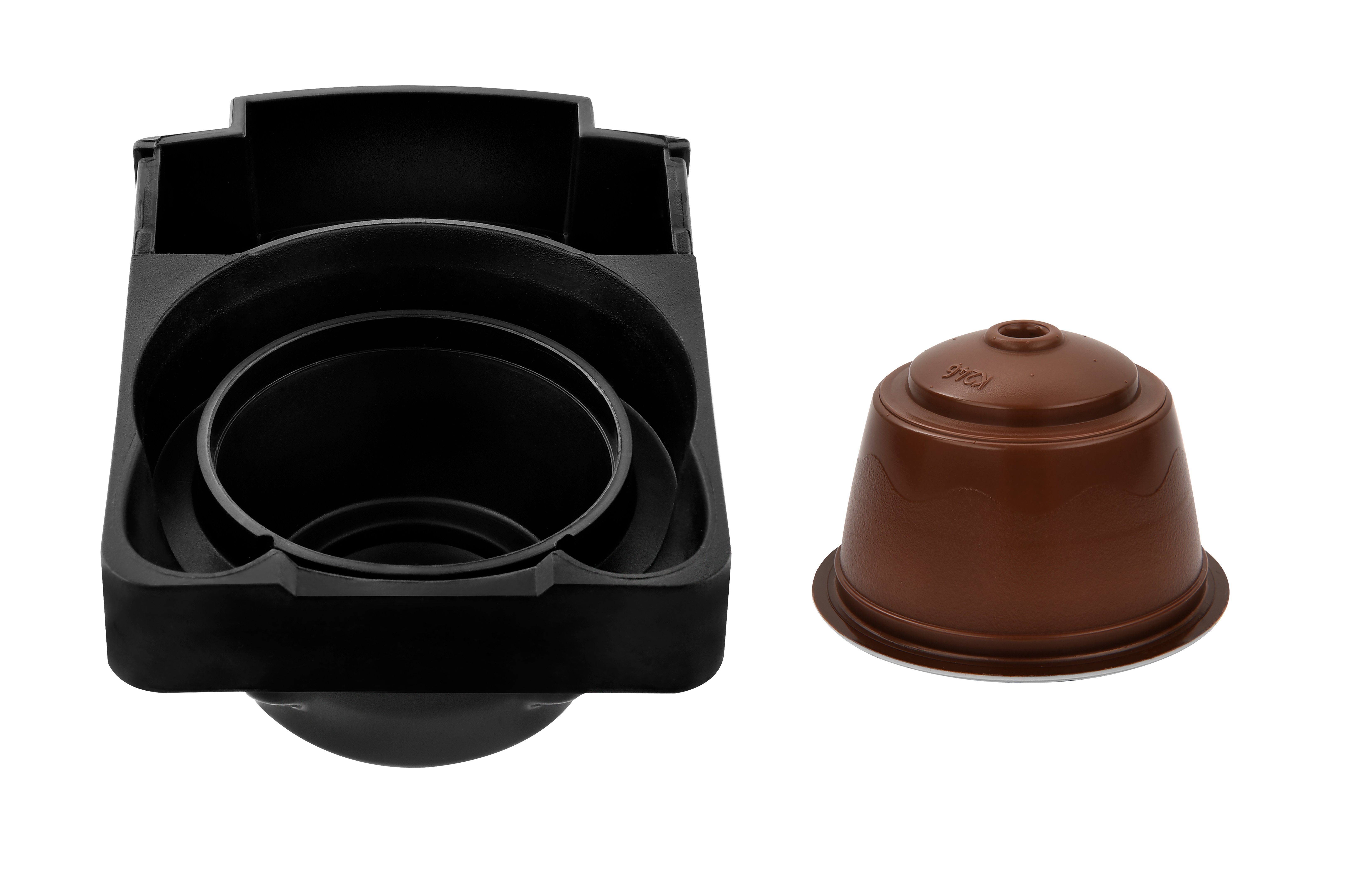 Team Kalorik Kapsel-/Kaffeepadmaschine BrewCraft Pro, 4-in-1 Kaffeemaschine: Nespresso, Dolce Gusto, Kaffeepulver & Pads