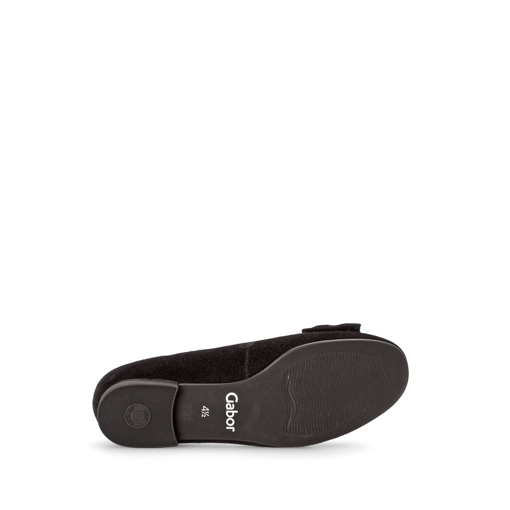 Gabor comfort Eleganter Ballerina schwarz