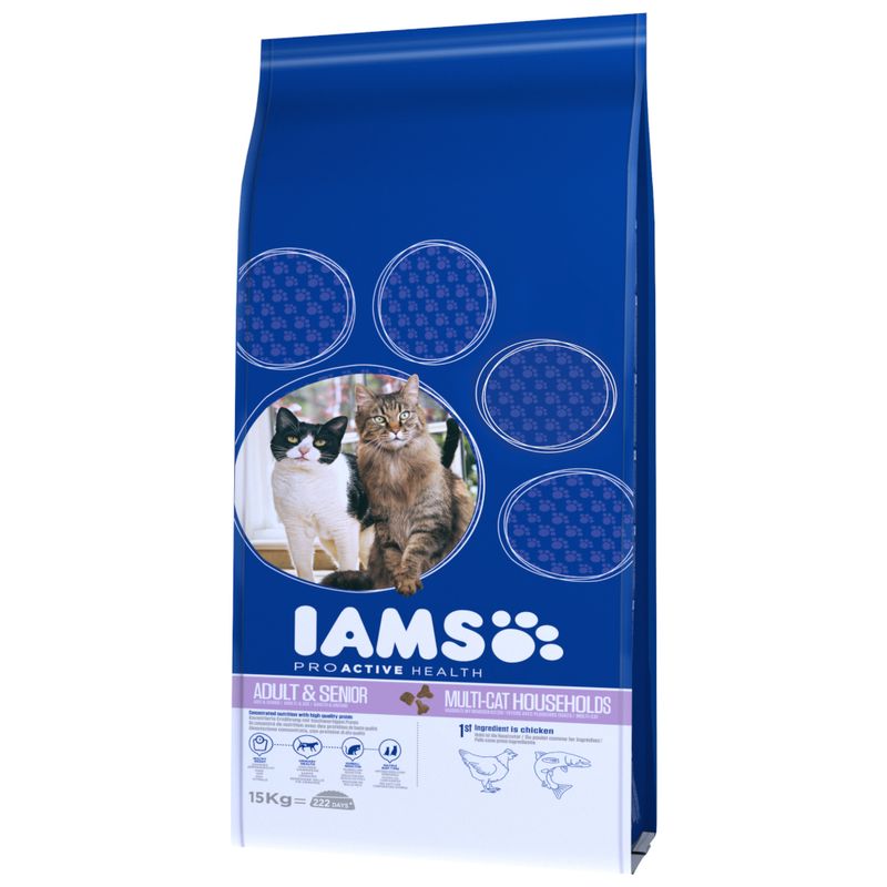 IAMS Pro Active Health Adult Multi-Cat Household