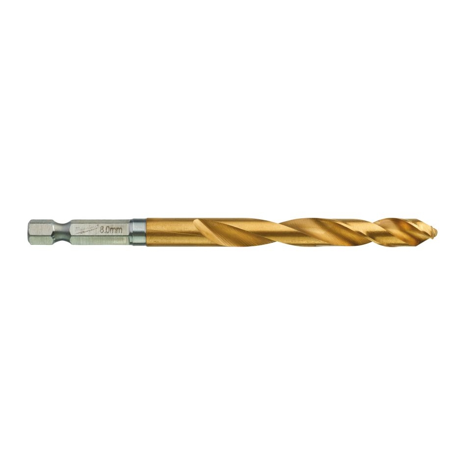 Mașină de găurit pentru metal Milwaukee Accessories 48894719 SHOCKWAVE™ HSS-G TiN 8x111 mm