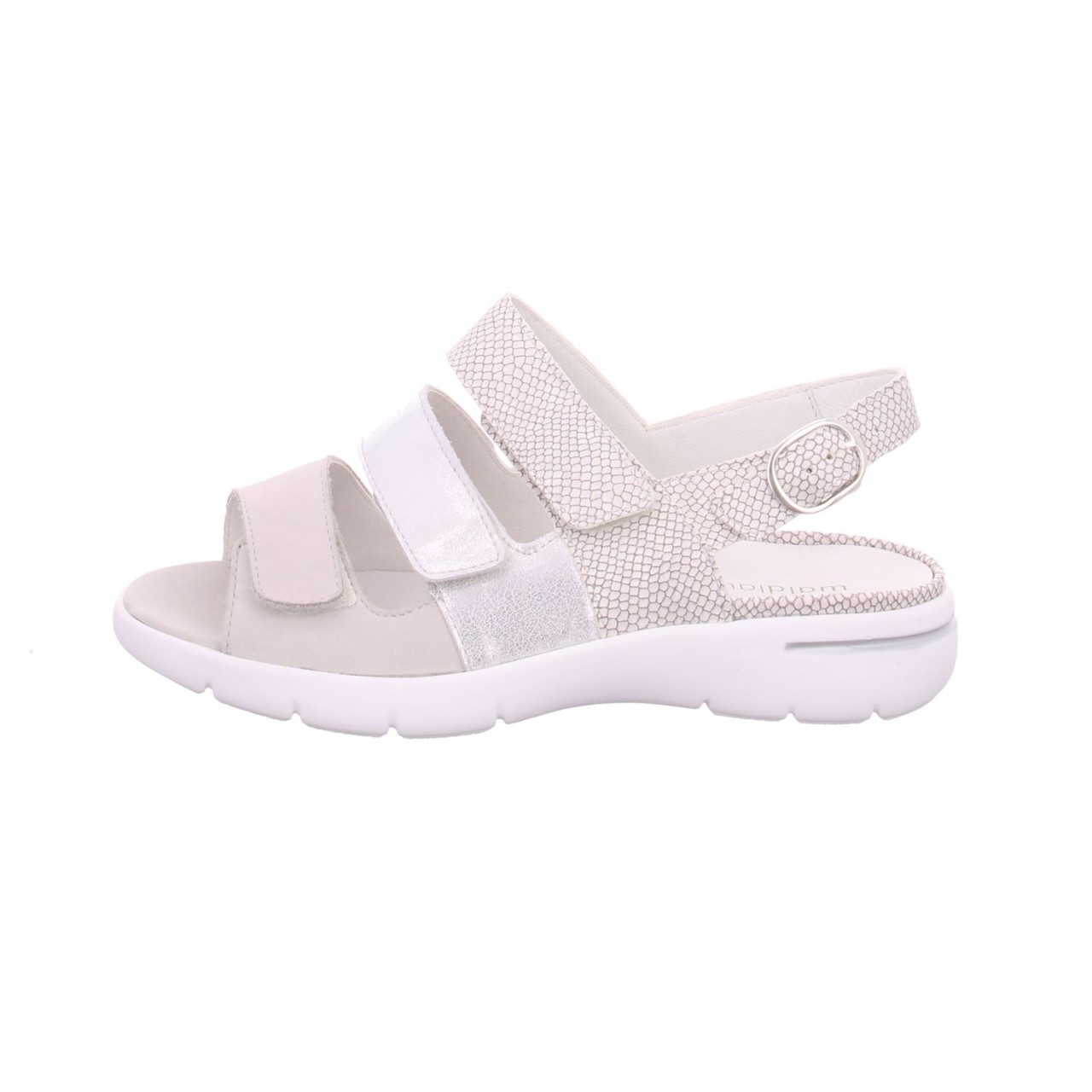 WALDLÄUFER Komfort Sandalen silber