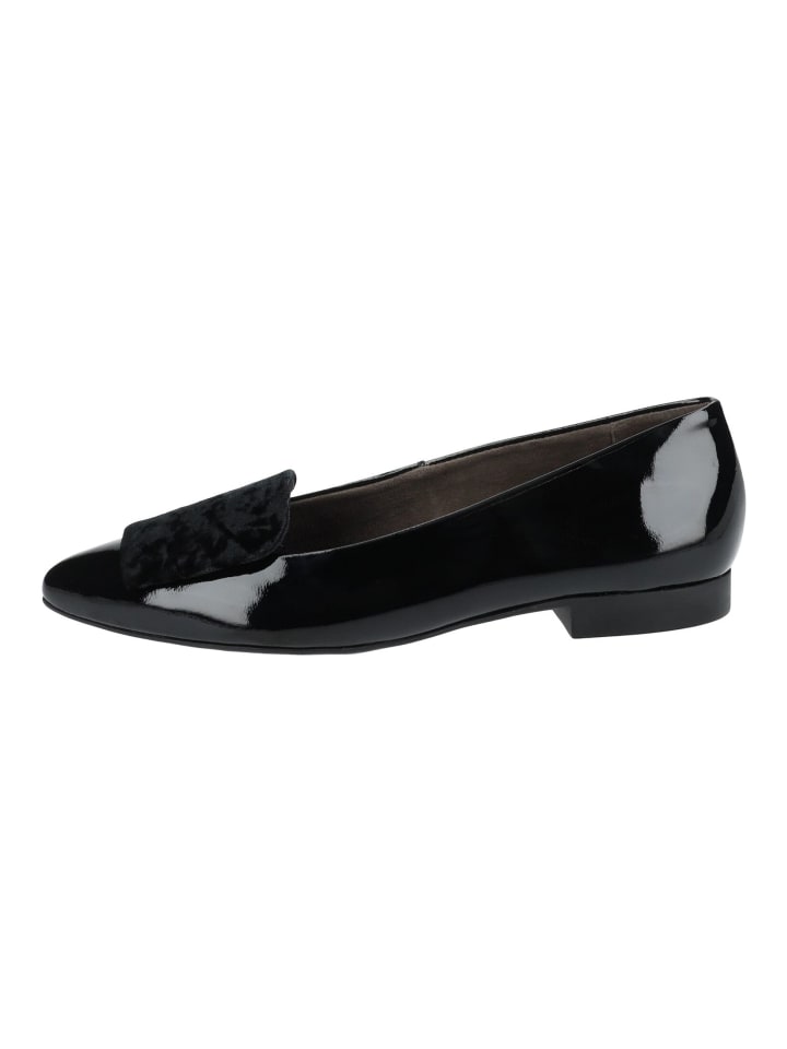 Paul Green Ballerinas in Schwarz Lack günstig kaufen