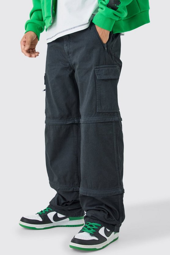 Lockere Hose mit Reißverschluss