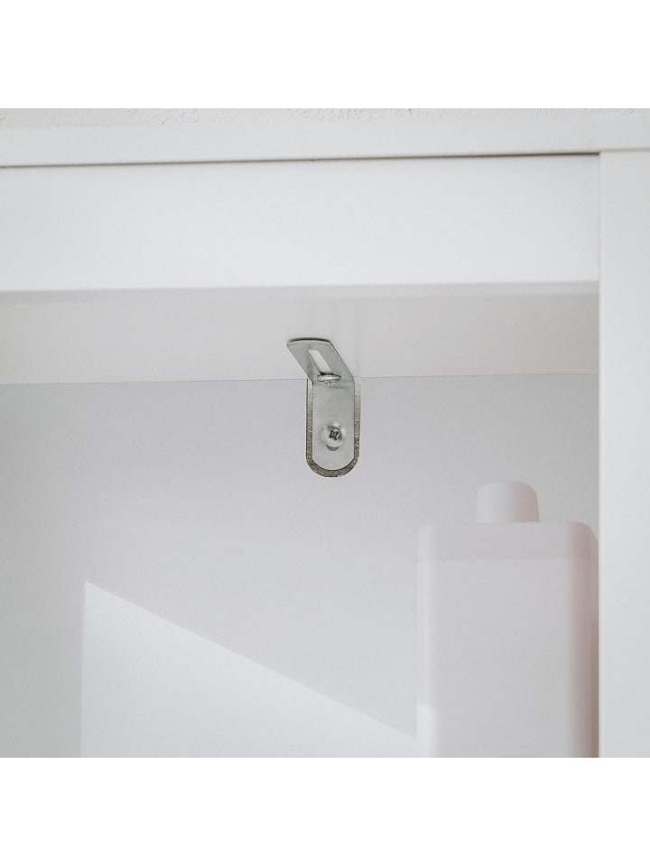 SoBuy Hochschrank in Weiß - (B)30 x (H)145 x (T)30cm günstig kaufen onesize