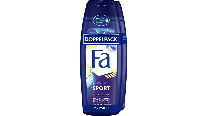 FA Duschgel Sport Doppelpack 500 ml