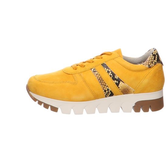 TAMARIS Sneaker gelb Da.-Schnürer