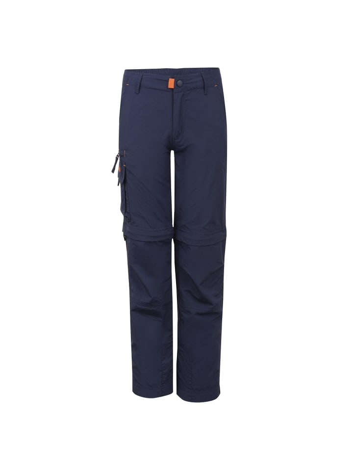 Trollkids Zipp-Off-Trekkinghose Slim Fit Oppland in navy günstig kaufen 104