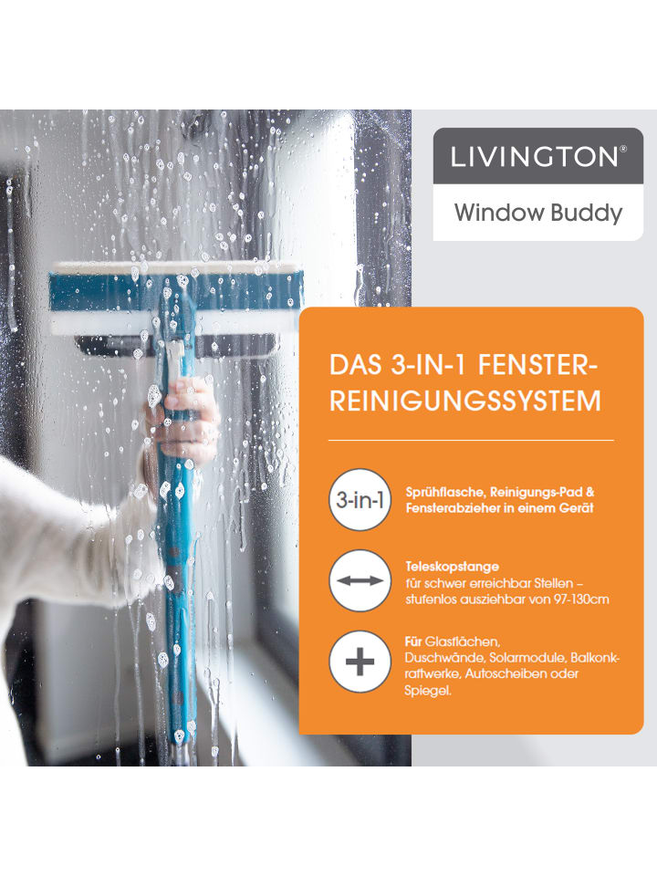 Livington Fensterreiniger Window Buddy in Blau günstig kaufen onesize