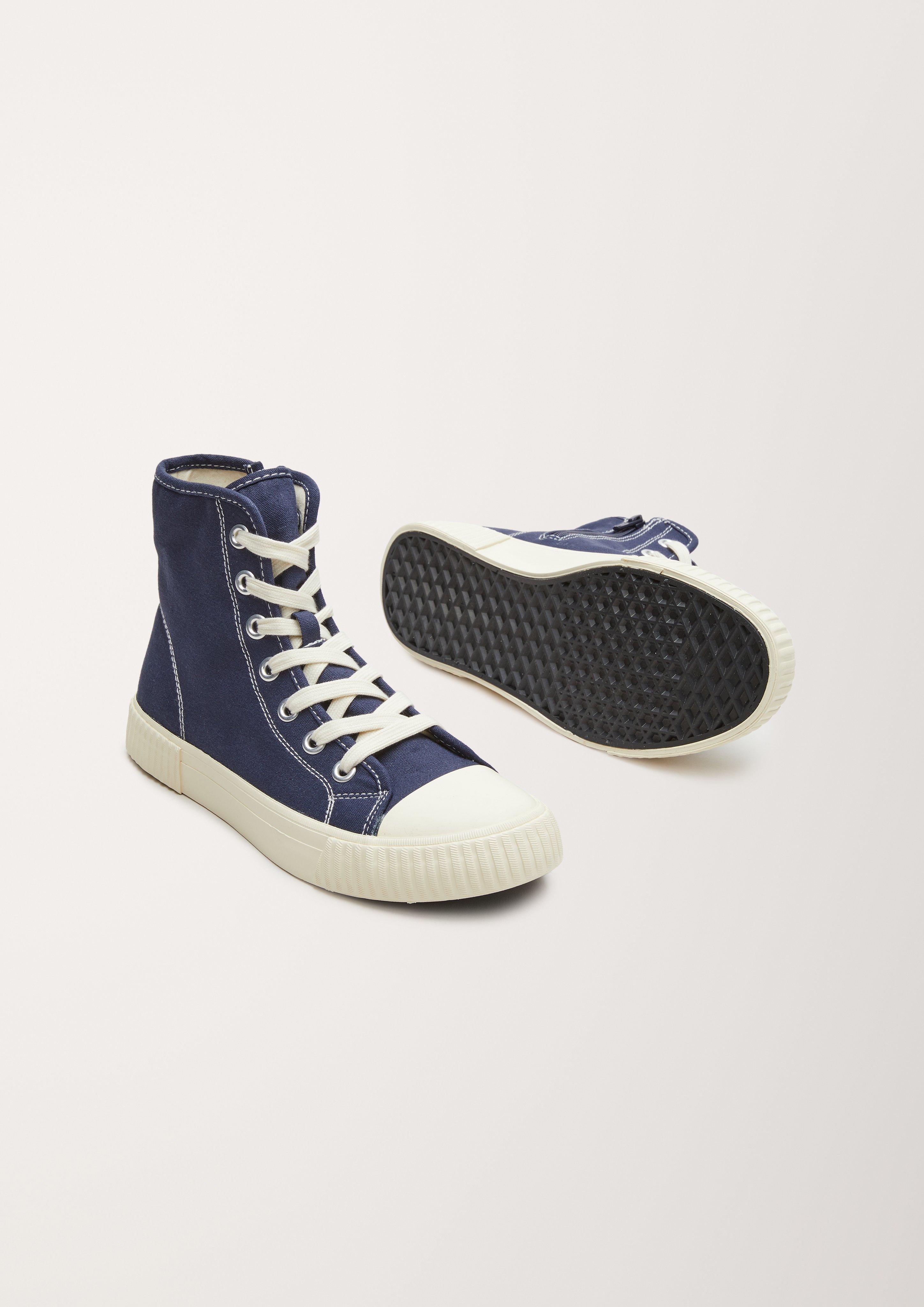 Vegane High-Top-Sneaker  6005361-805