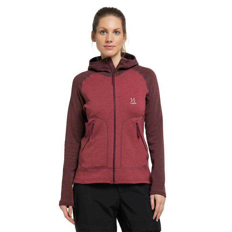 Haglöfs Heron Hood Fleecejacke Damen
