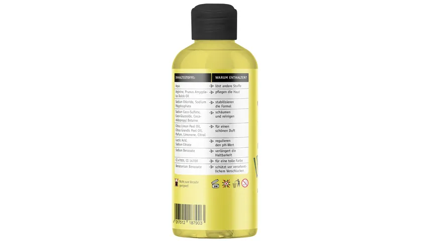 DEins Duschgel easy peasy lemon squeezy 300 ml