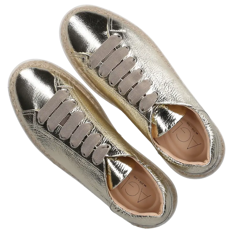AGL Attilio Giusti Leombruni - Sneaker low D936113 Kalbsleder - gold