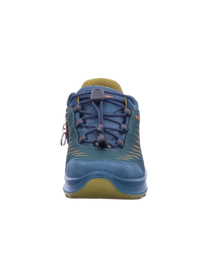 LOWA Outdoorschuhe ZIRROX II GTX LO JR in petrol/senf günstig kaufen