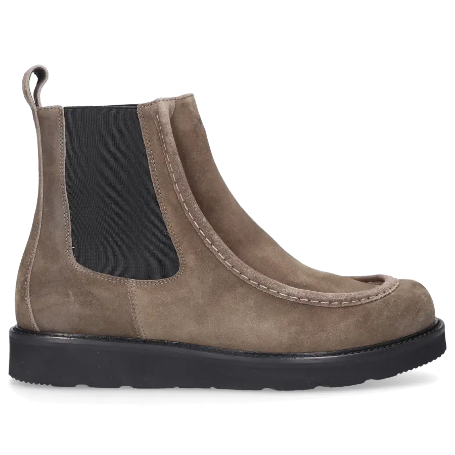 EN AVANT - Chelsea Boots 472-01 Veloursleder - braun