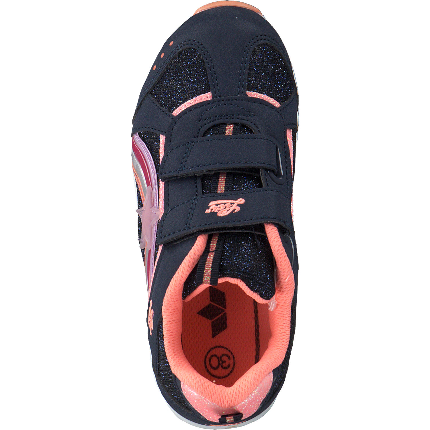 Geka Rainbow V Blinky, Sneakers Low, Kinder, Pink