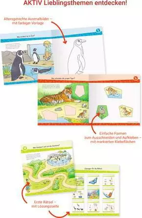 Ravensburger Wieso? Weshalb? Warum? junior AKTIV: Im Zoo