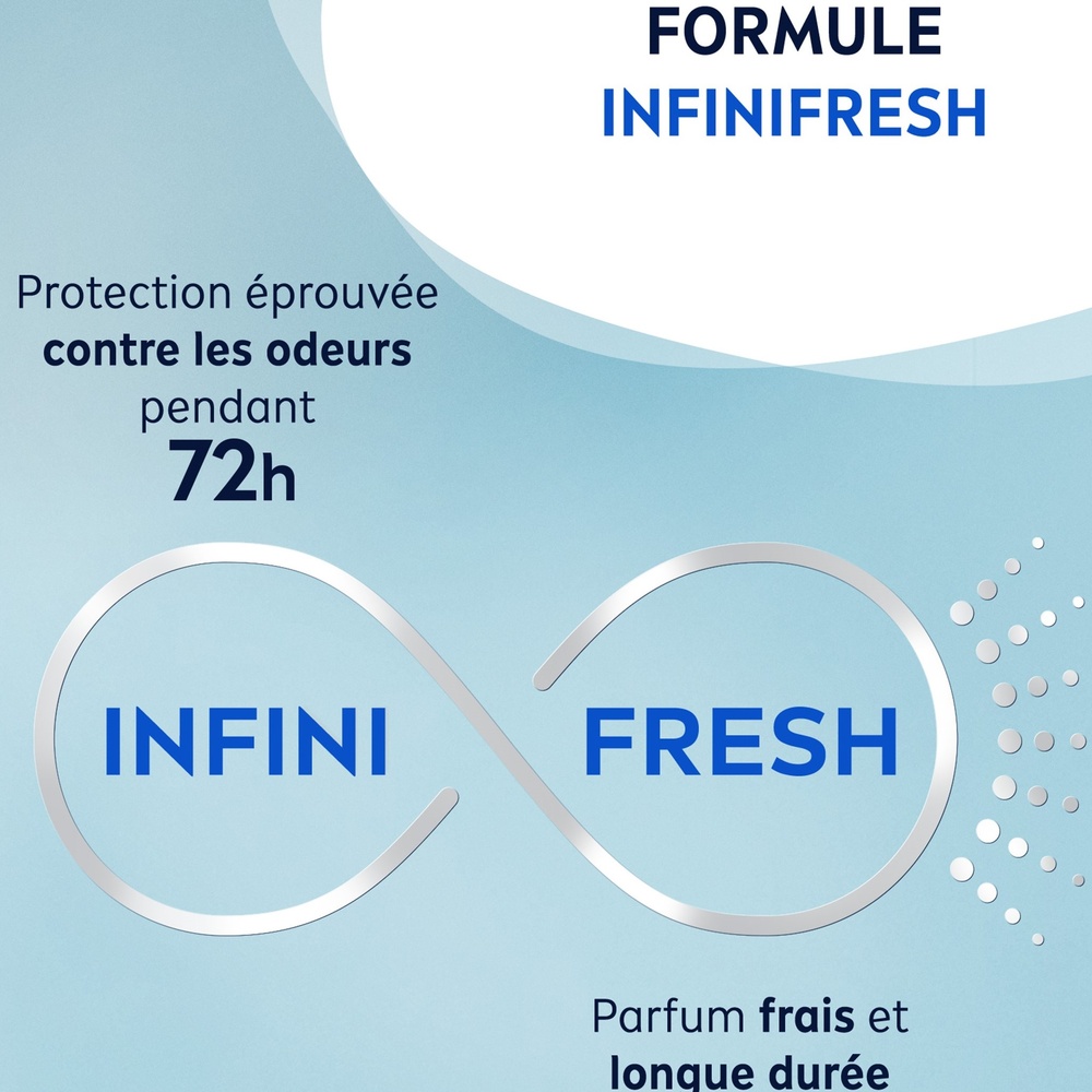 nivea FRESH SENSATION - Déodorant bille homme150ml Anti-transpirant Infini Fresh
