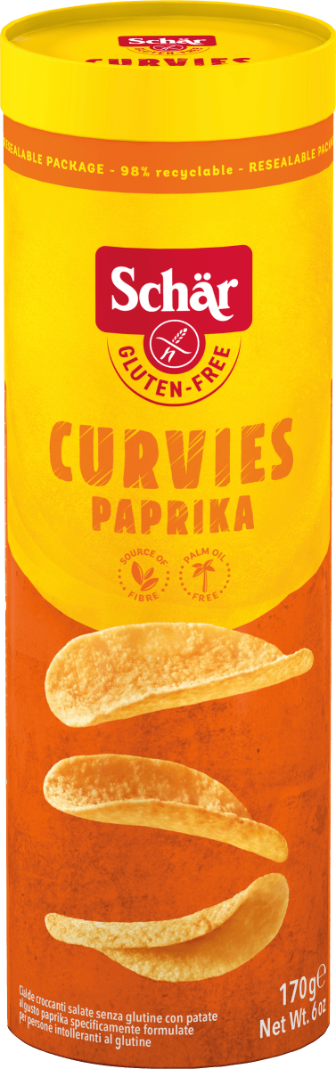 Kartoffelchips, Paprika \Curvies\