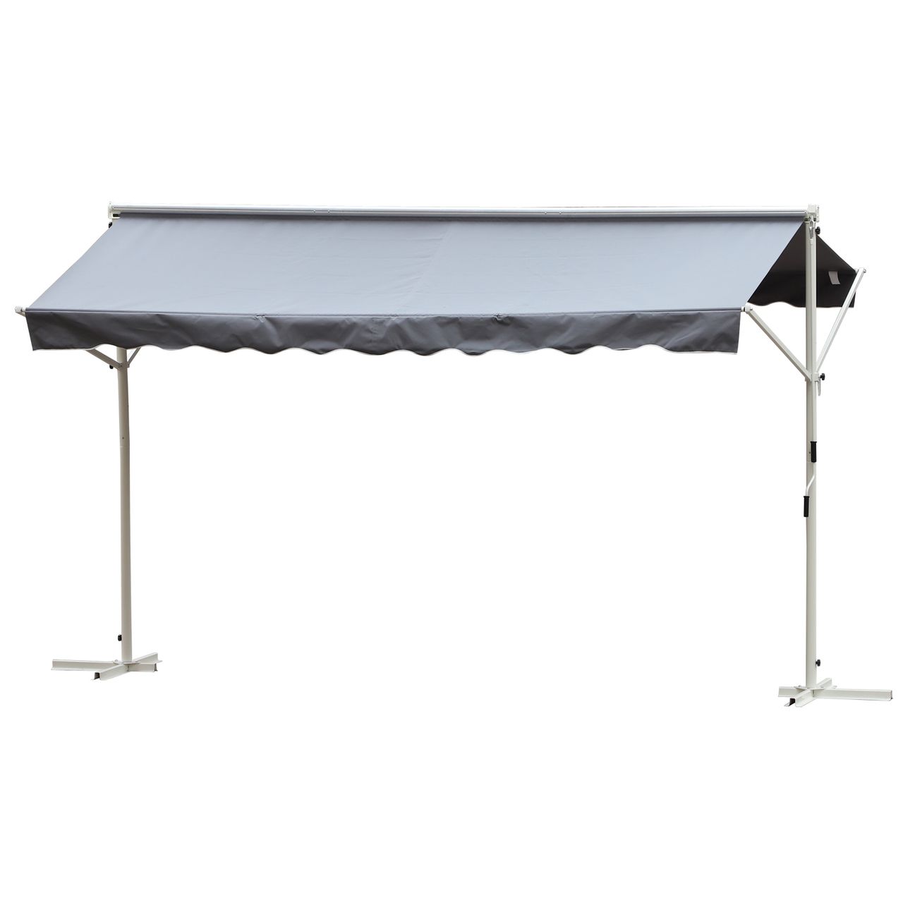 Outsunny Standmarkise,Grau 2,95x2,94m