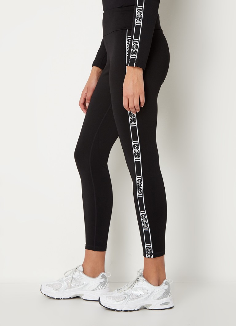 Wolford High waist training leggings with logo band