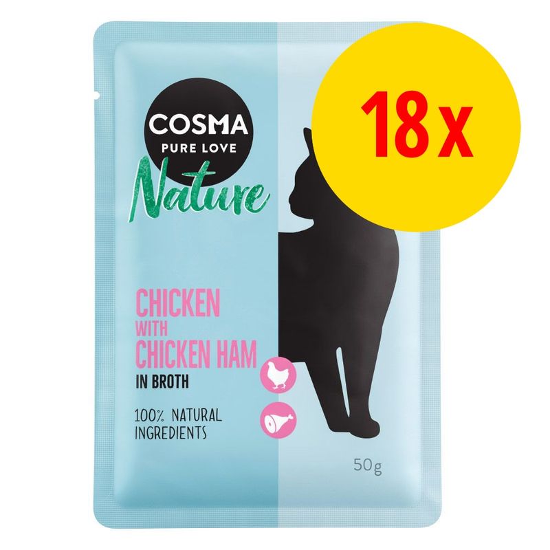Cosma Nature Frischbeutel 18 x 50 g zu TOP-Preisen