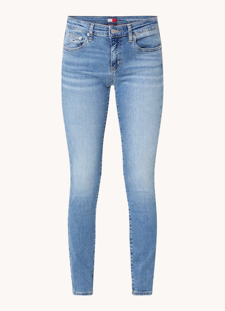Blugi Tommy Hilfiger Sophie cu talie joasă, skinny fit, ușori