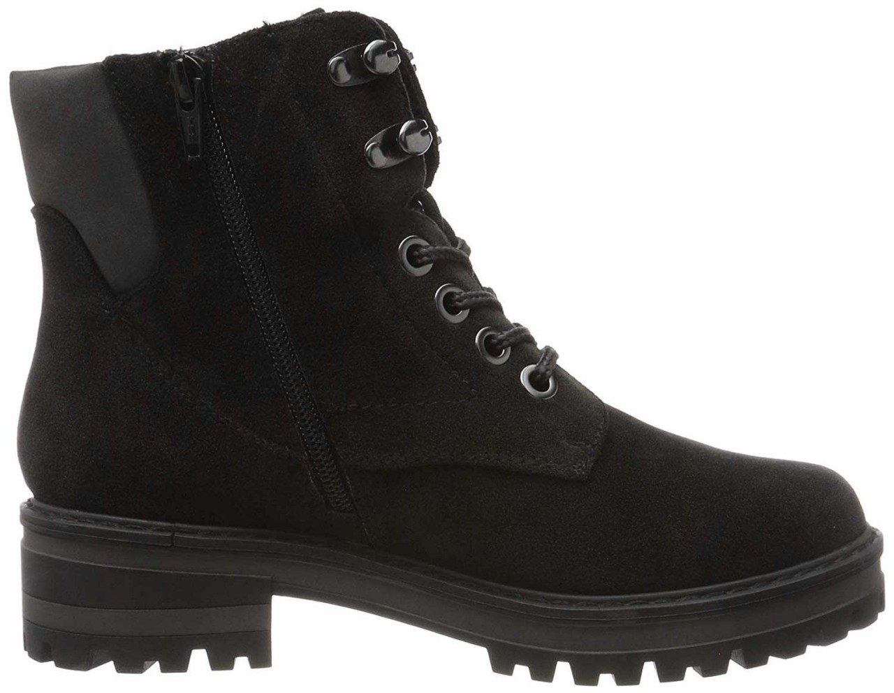 S.OLIVER Schnür-Stiefeletten schwarz