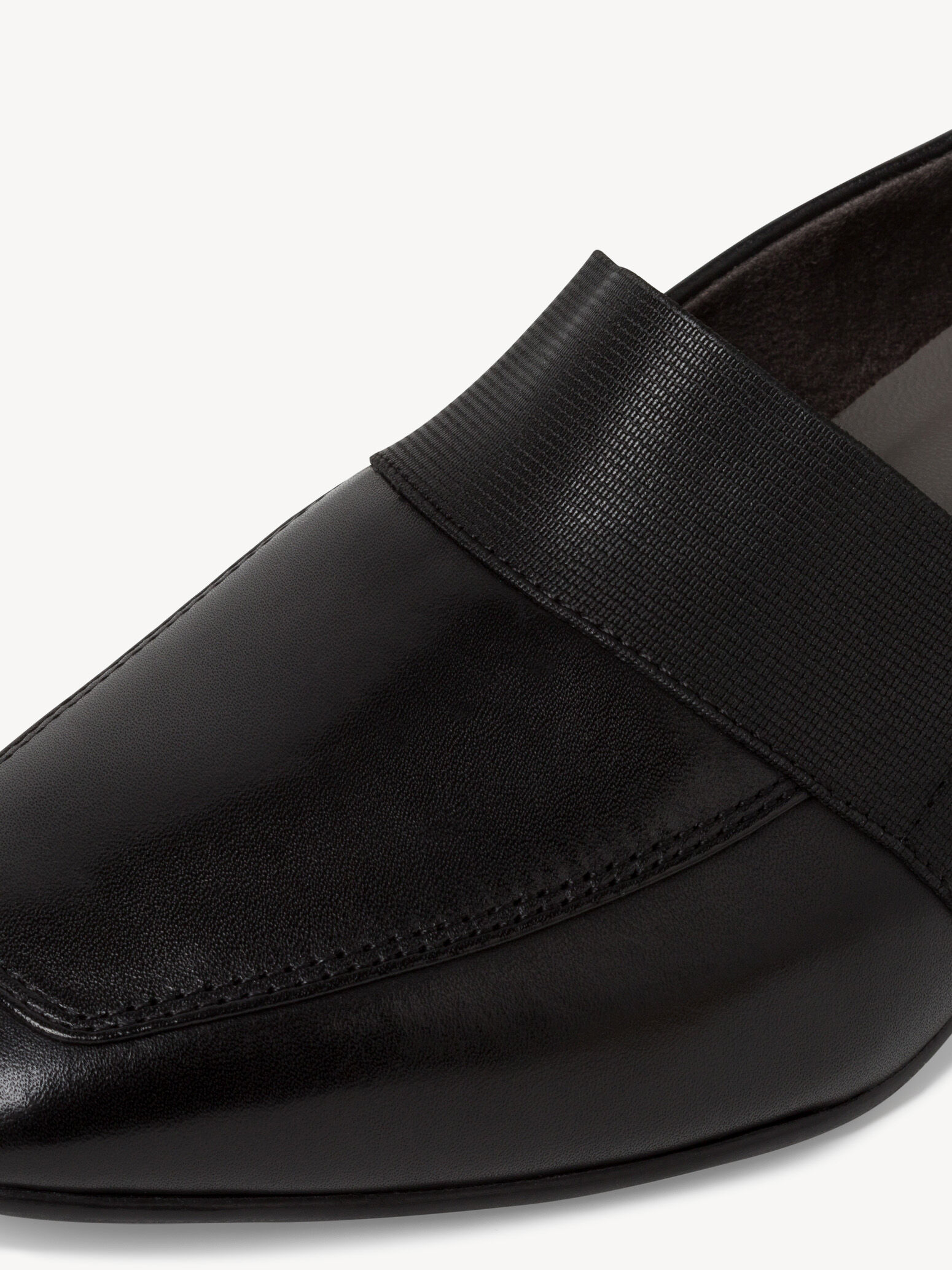 Trotteur en cuir - noir