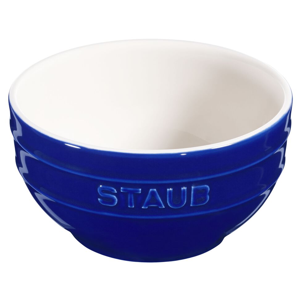 Schüssel 14 cm, Keramik, Dunkelblau