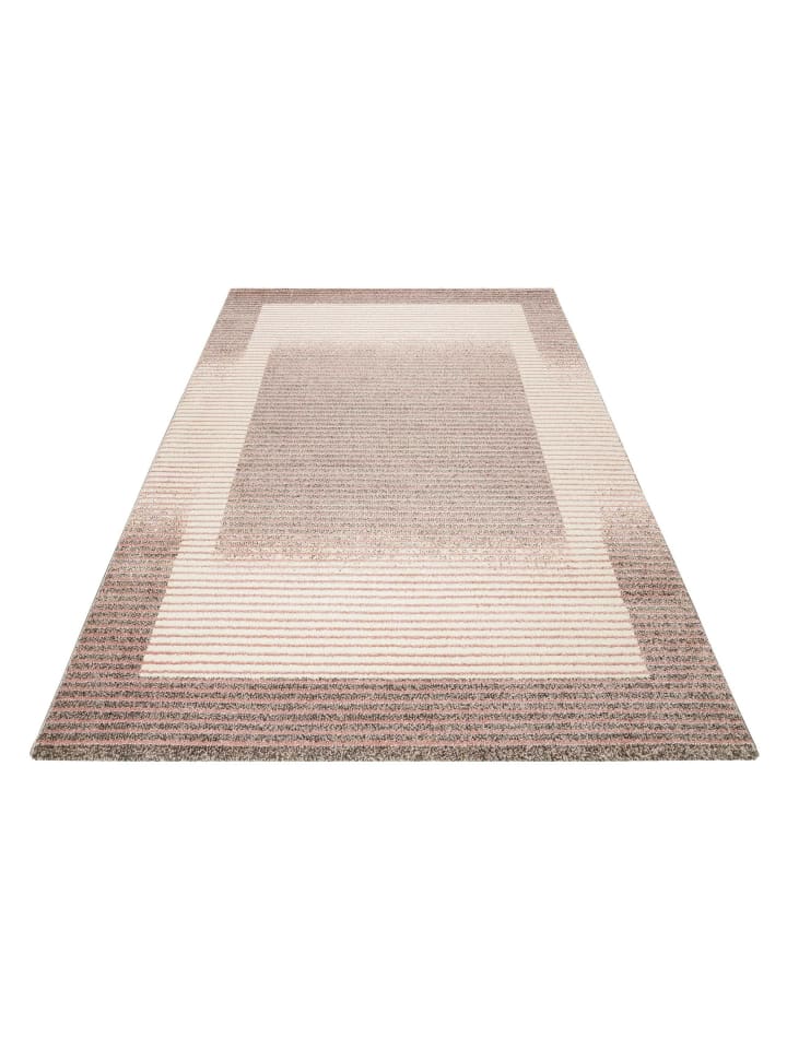 Wecon Home Kurzflorteppich Velvet Flow in rosa günstig kaufen