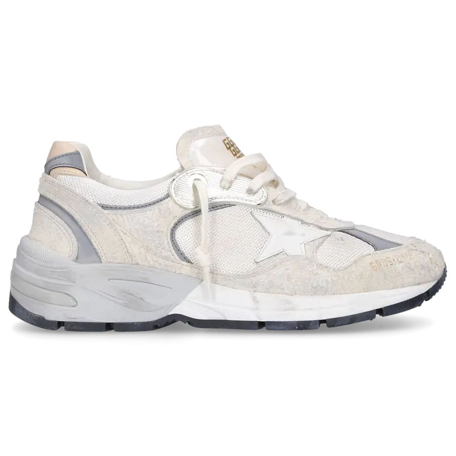 Golden Goose - Sneaker low RUNNING DAD Wildleder - weiß