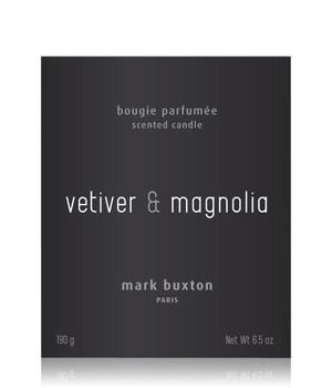 mark buxton Black Collection Vetiver & Magnolia Duftkerze-180 g