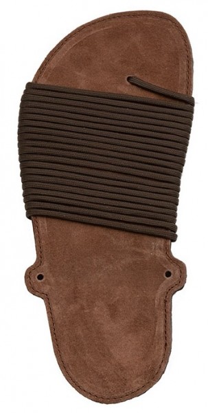 WINS barefoot ~ Huarache Sandale Leder ~ dunkelbraun