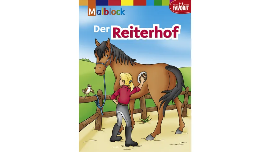 Der Reiterhof - Malblock