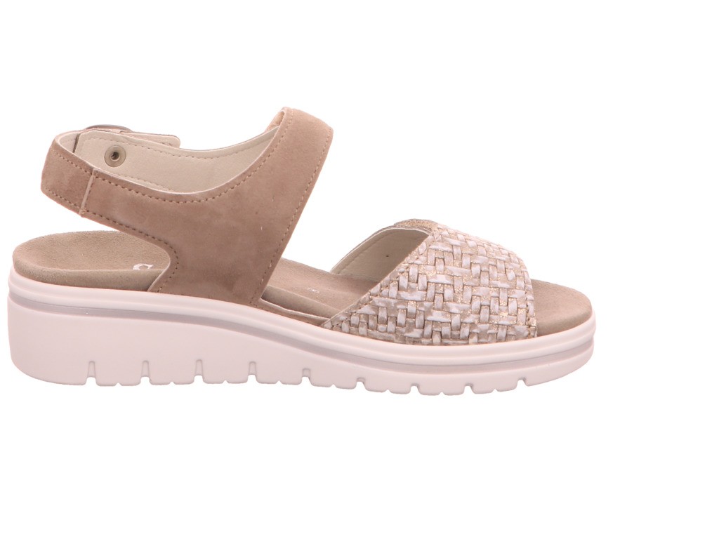 SEMLER Komfort Sandalen taupe Doris
