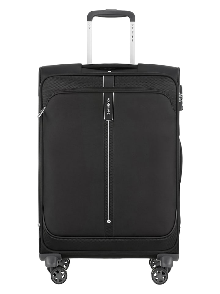 Samsonite Softcase-Trolley in Schwarz - (B)44 x (H)66 x (T)28 cm günstig kaufen onesize