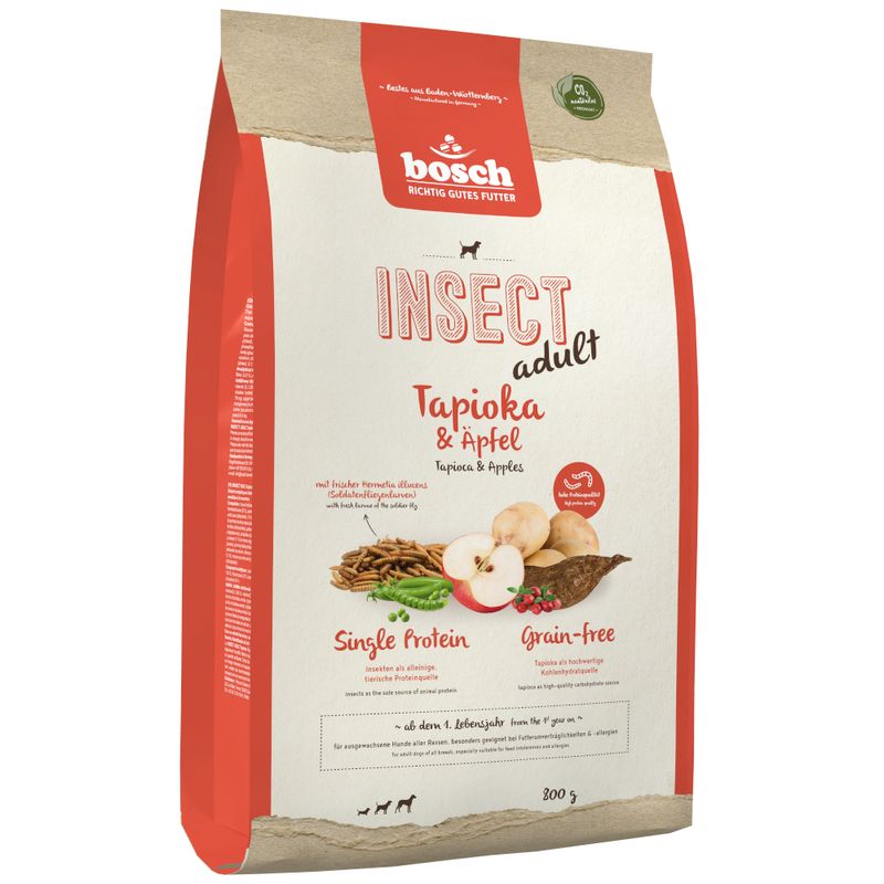 bosch HPC Adult Insect, Apfel & Tapioka zu TOP-Preisen | bitiba %