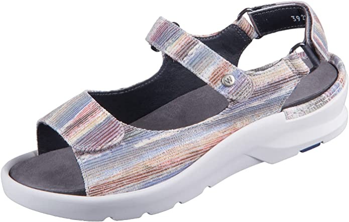 WOLKY Klassische Sandalen weiss
