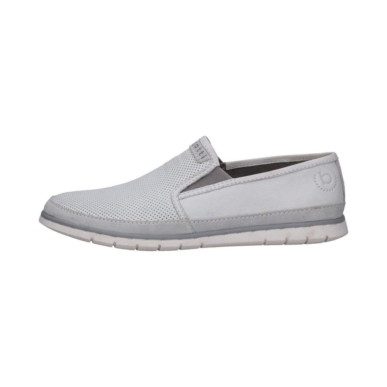 BUGATTI Komfort Slipper weiss