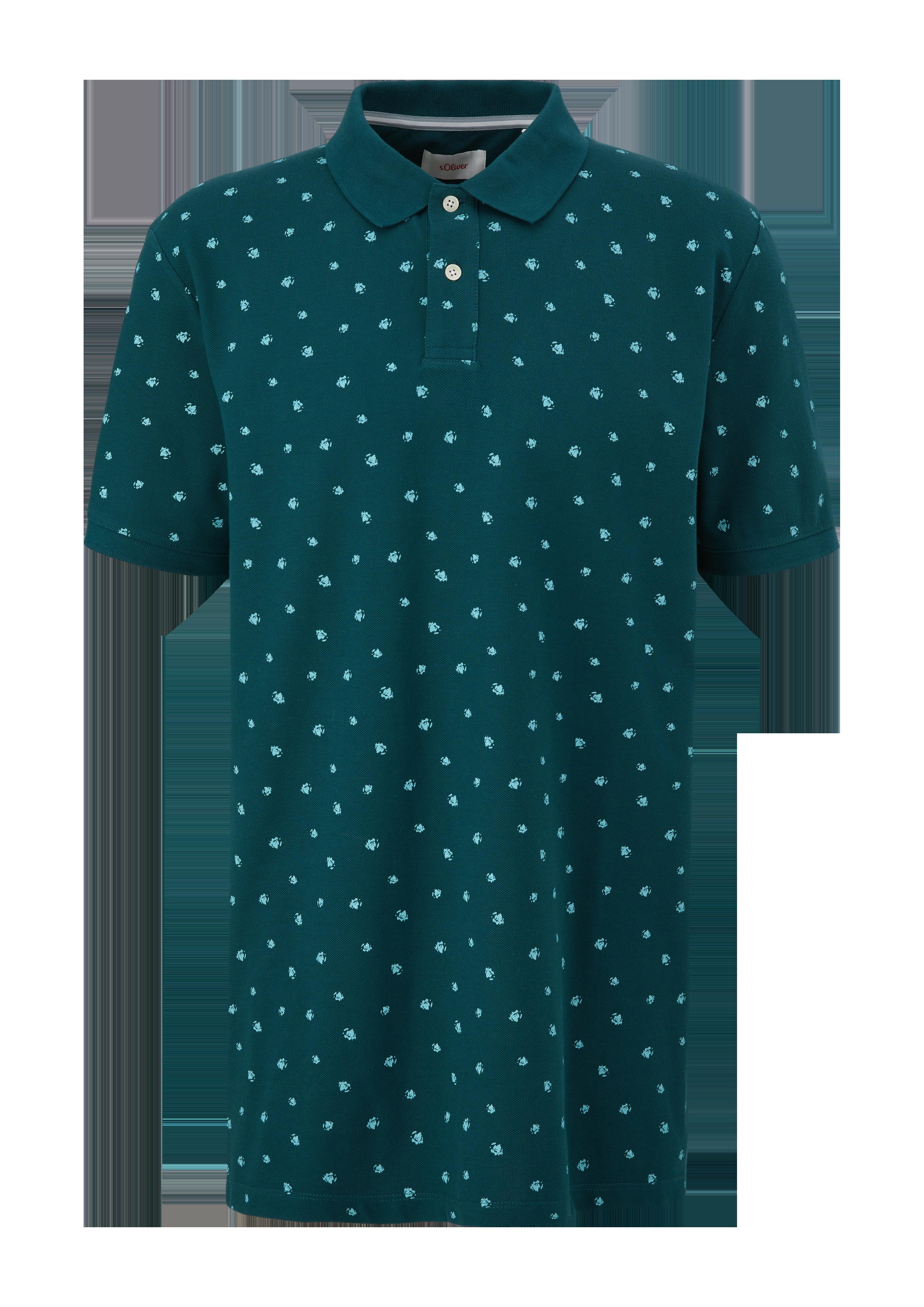 Poloshirt mit Minimalprint  2133345-79A0