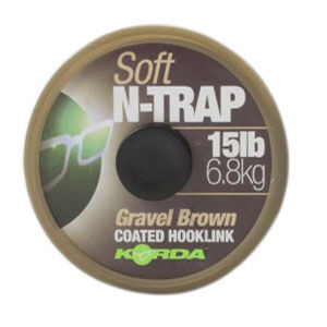 Trecciato per terminale da carpa Korda N-Trap Soft Gravel