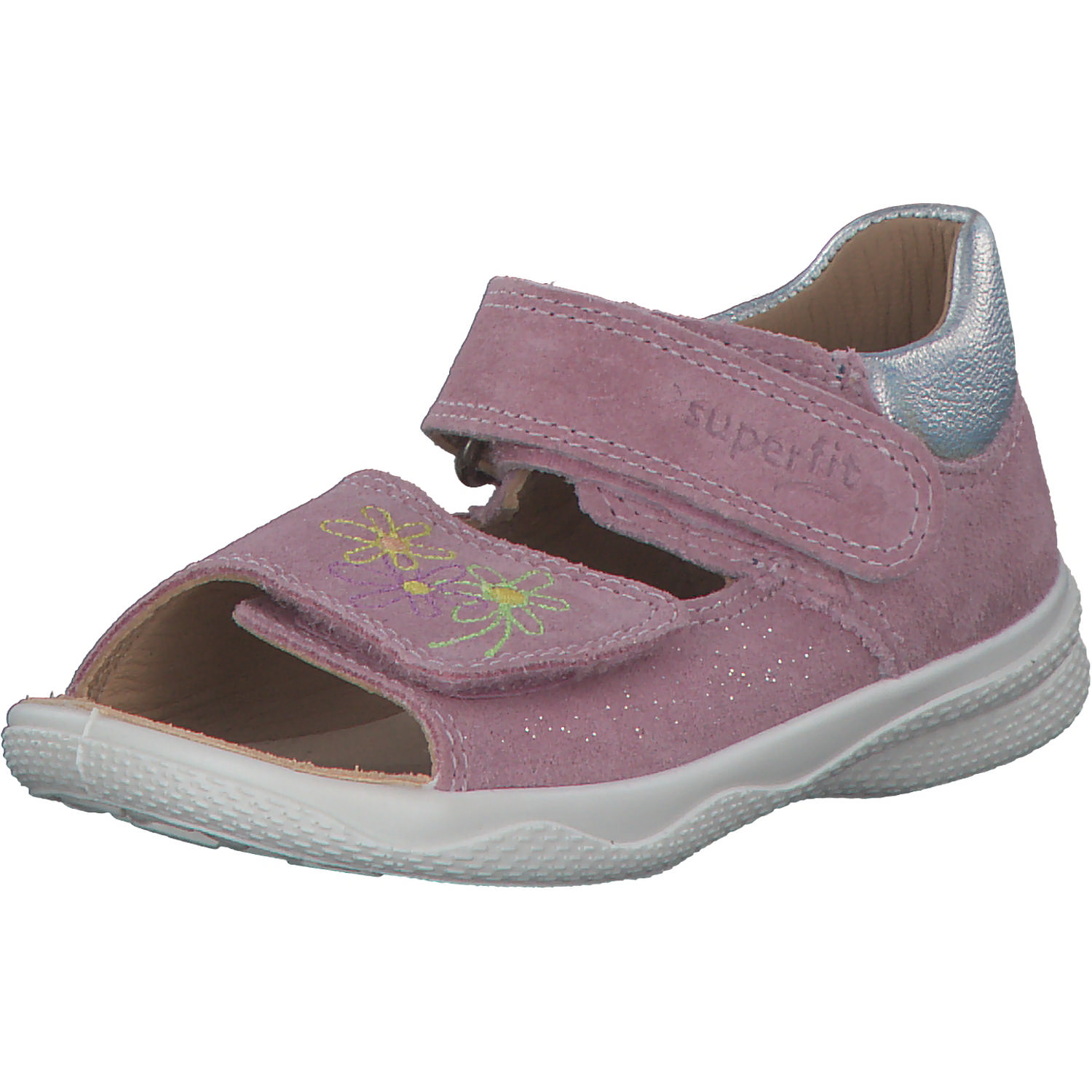 Superfit POLLY 600092, Sandalen (Kinder), Kinder, ROSA/SILBER
