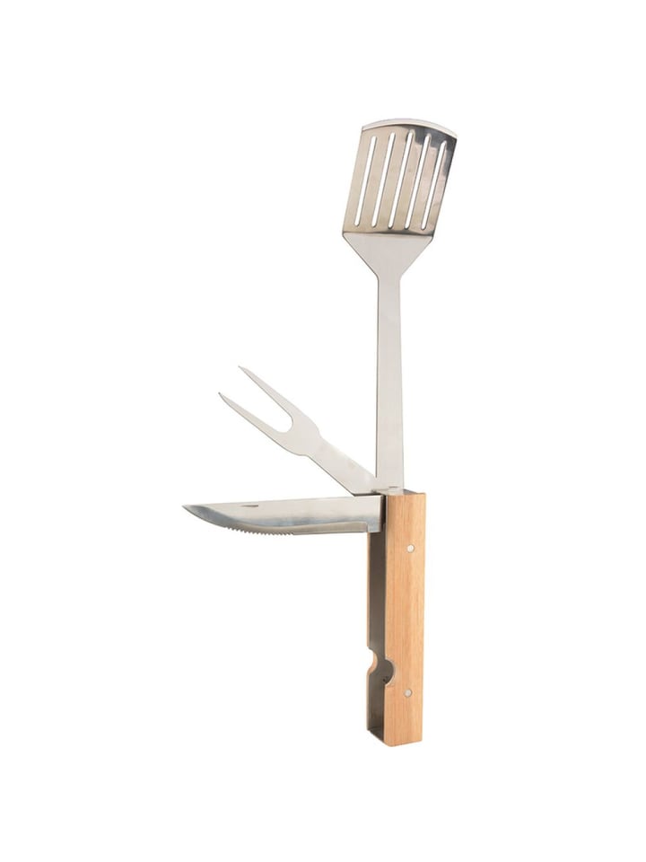 Esschert Design Grillbesteck-Set in silber günstig kaufen onesize