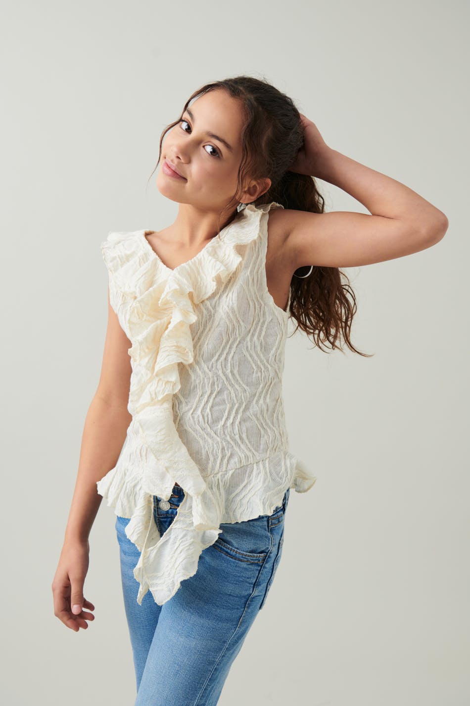 Y textured top