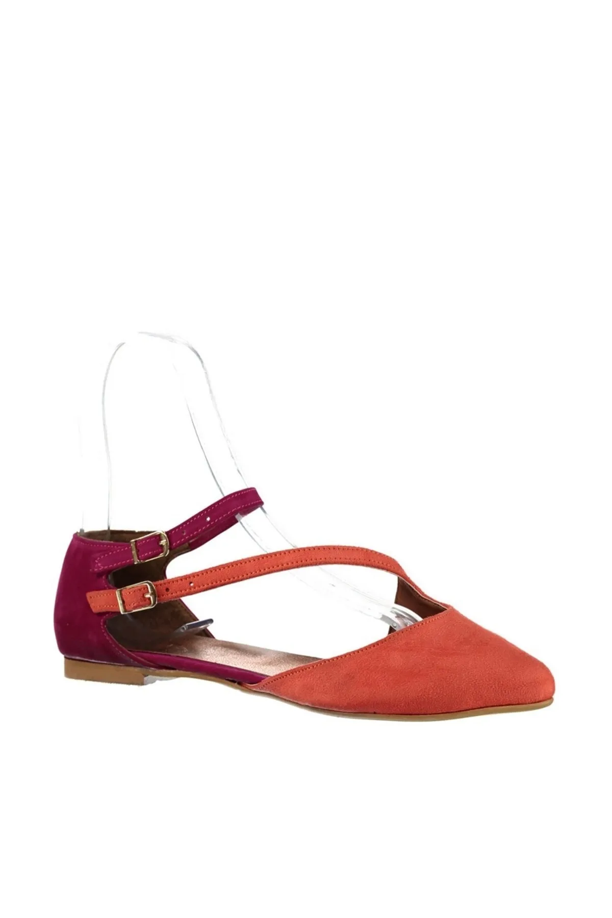 Fox Shoes  Orange Fuchsia Damenschuhe D726016902
