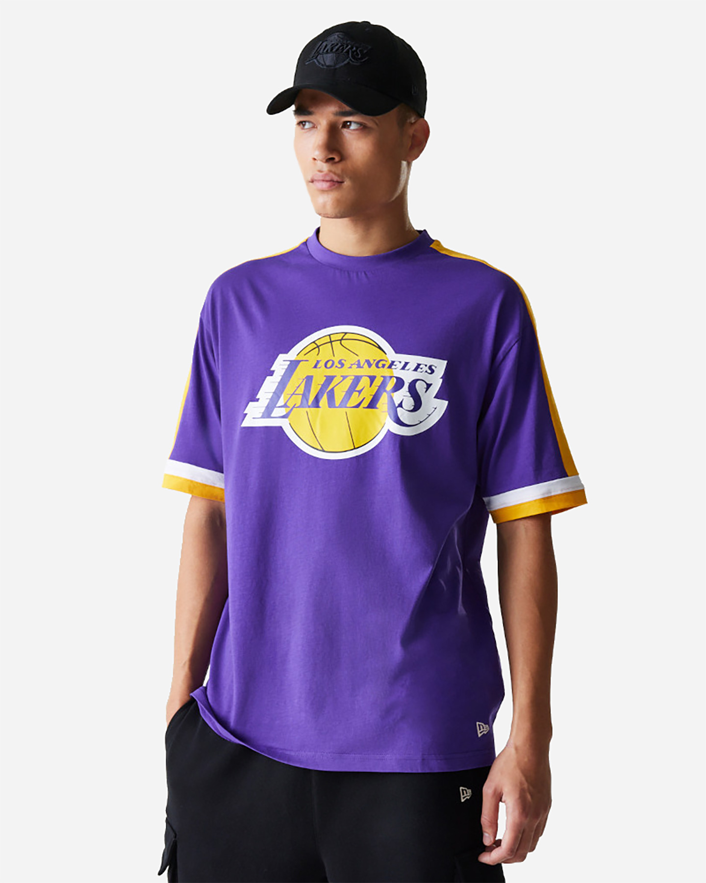 Basketbalové oblečenie New Era Panel Os Lakers M 60596252